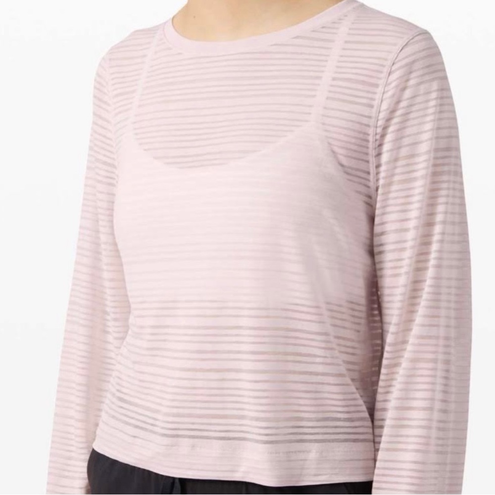 Lululemon clear and present long sleeve